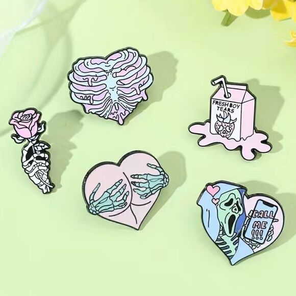 Freshboy Tears enamel pin - Picture 3 of 3